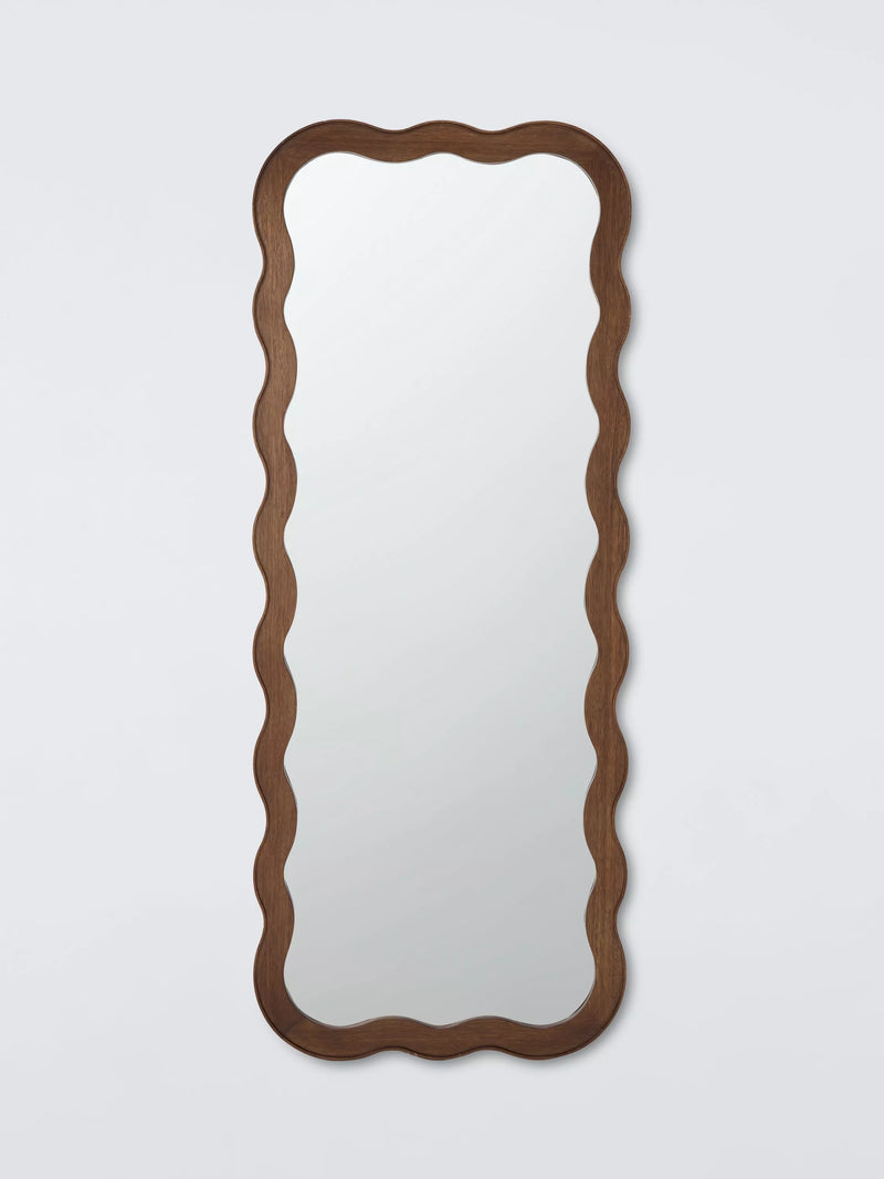 John Lewis Wiggle full-length wood frame mirror 160x60cm - British product