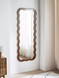 John Lewis Wiggle full-length wood frame mirror 160x60cm - British product