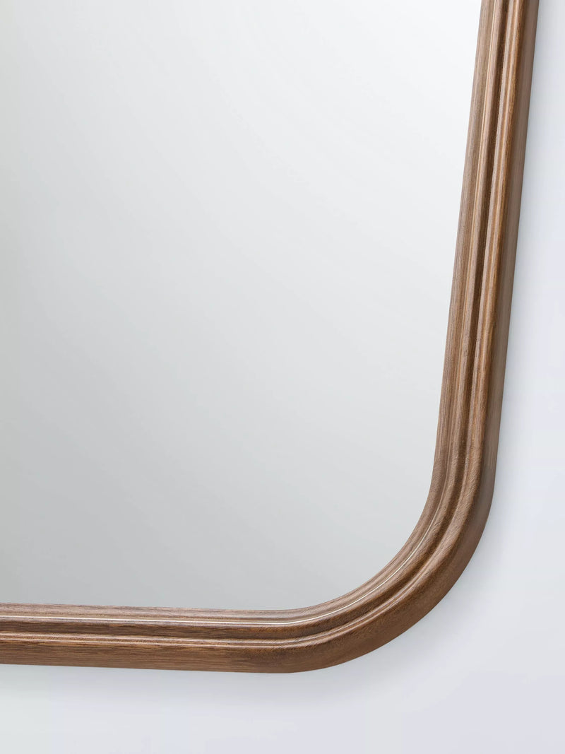 John Lewis full-length wall mirror walnut 160x50cm - British product