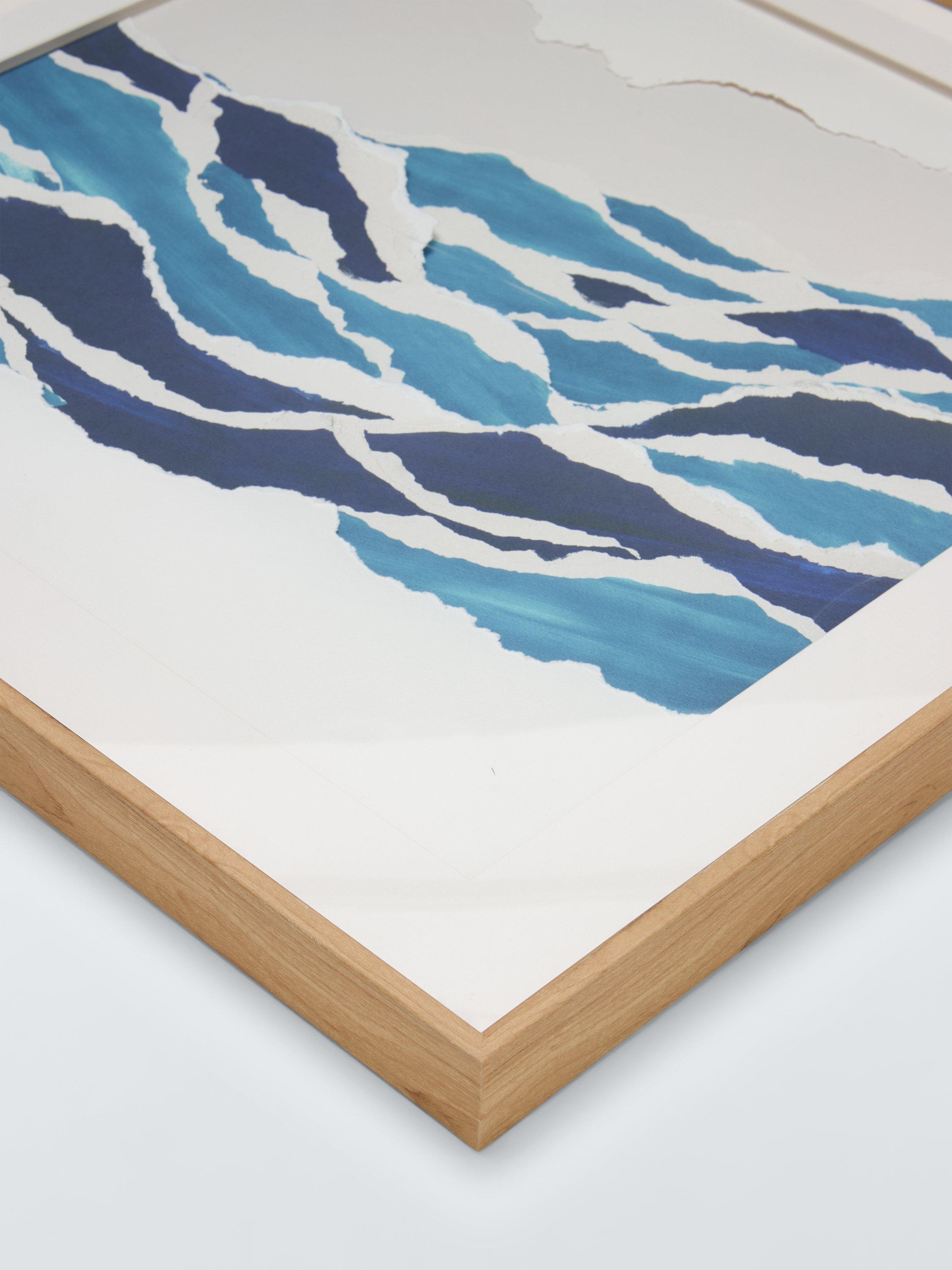 John Lewis coastal framed print 60x60cm - British product