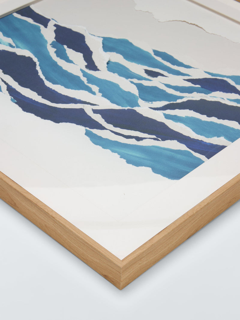 John Lewis coastal framed print 60x60cm - British product