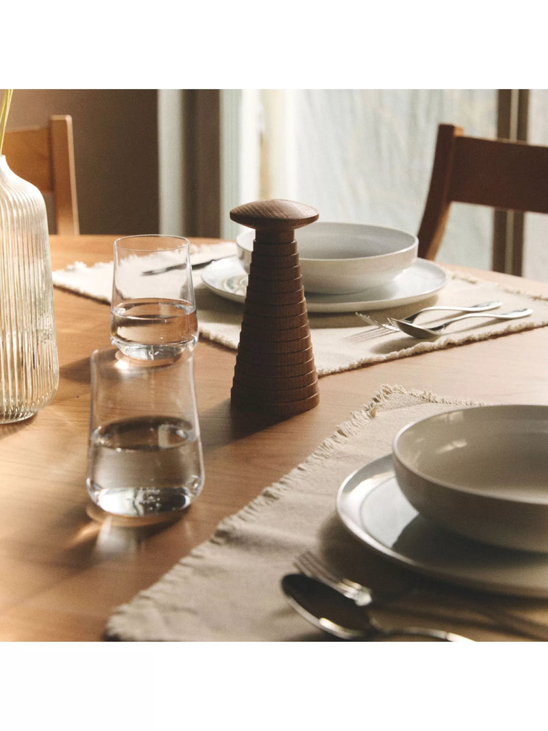 Alessi Yucatan beech wood salt pepper mill (British brand)
