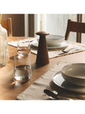 Alessi Yucatan beech wood salt pepper mill (British brand)