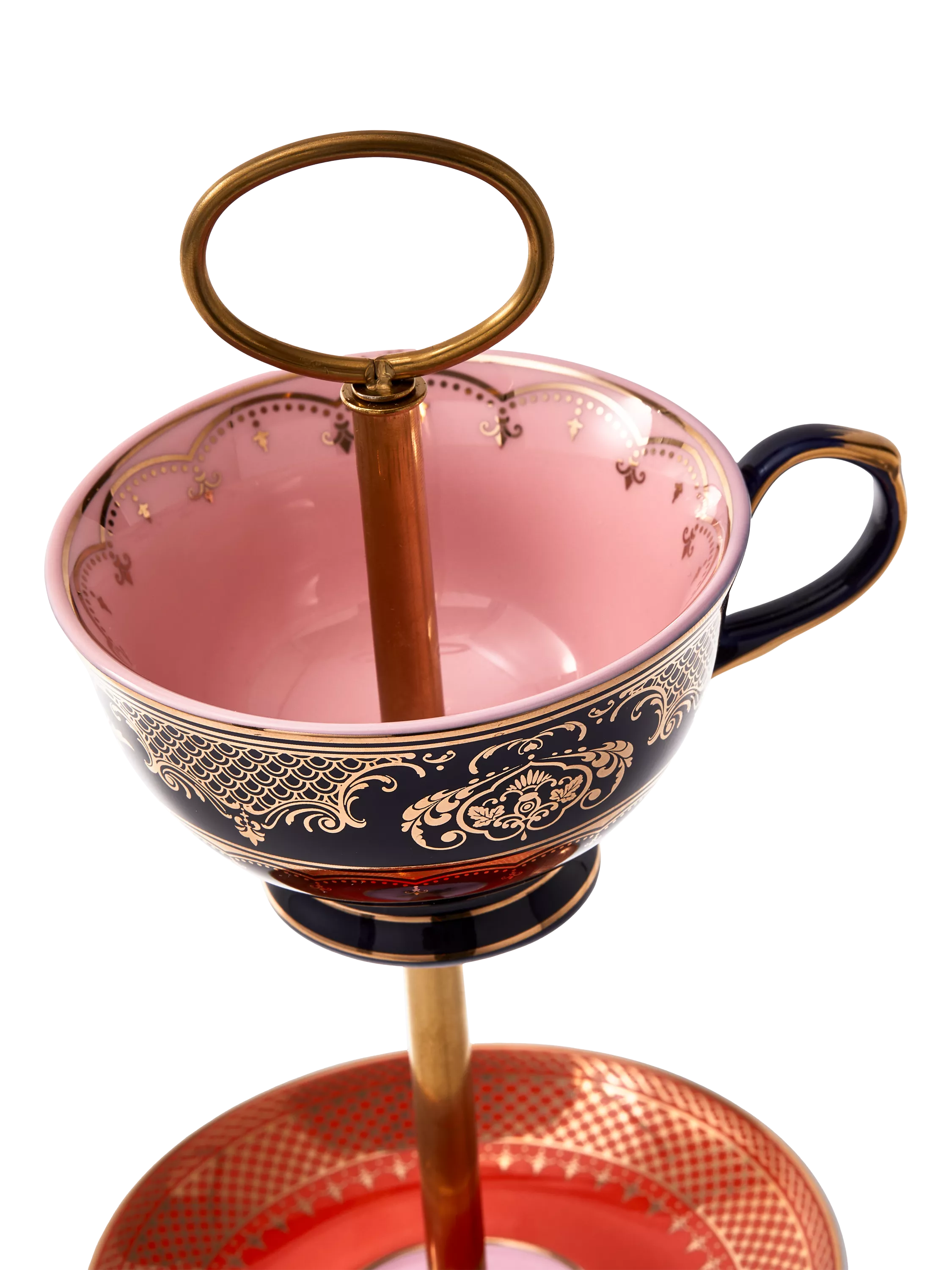 pols potten Grandpa high tea tiered porcelain set, UK version