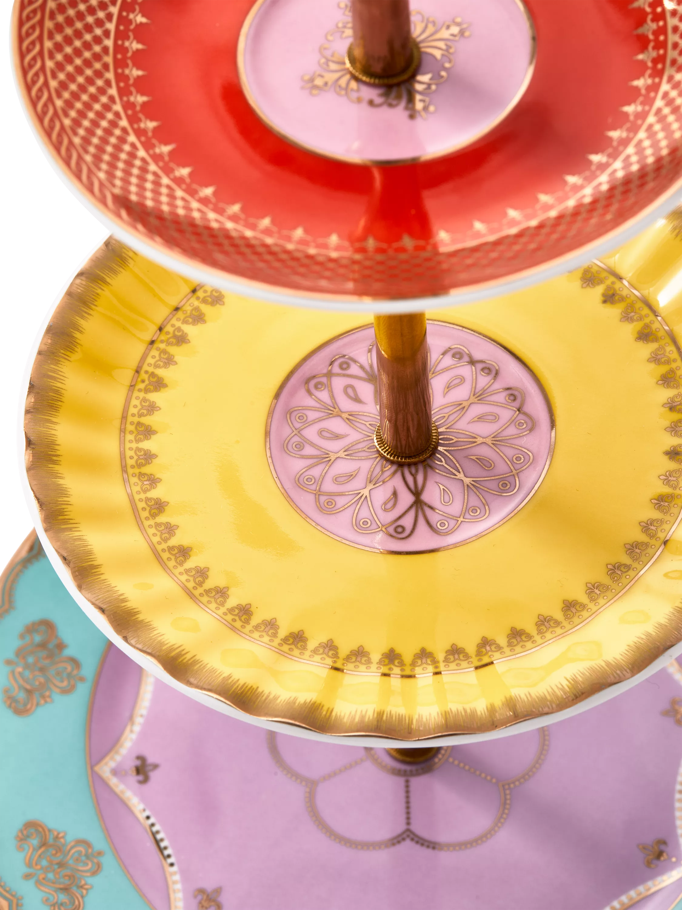 pols potten Grandpa high tea tiered porcelain set, UK version
