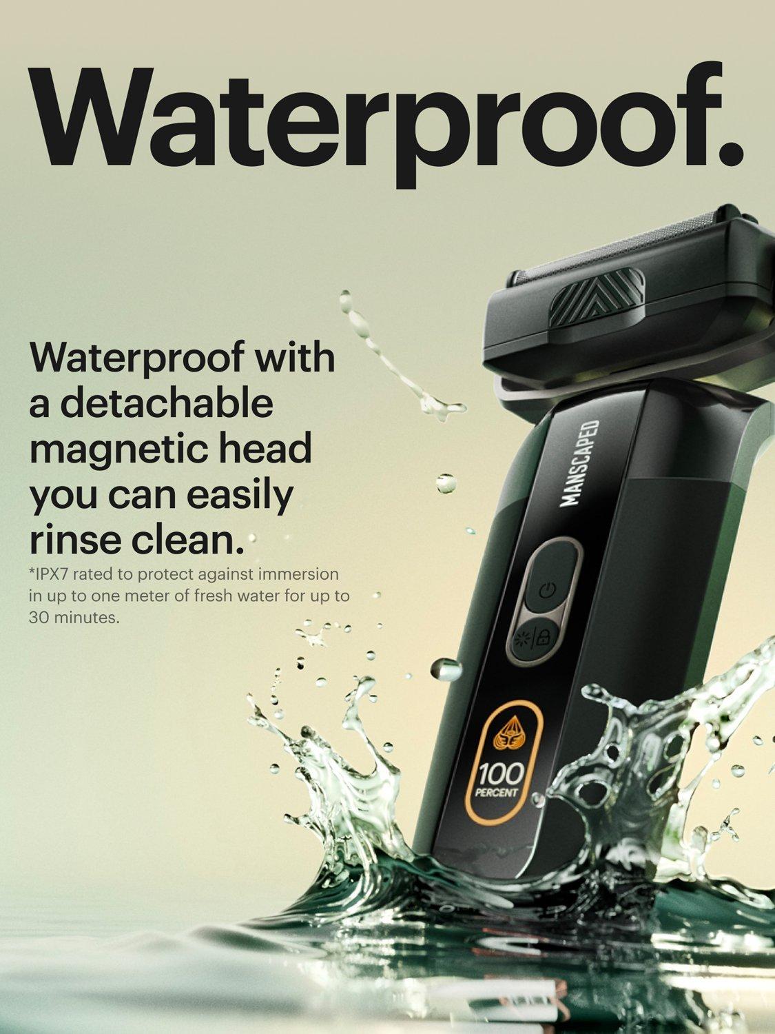 MANSCAPED The Chairman Pro electric foil shaver black (British brand)