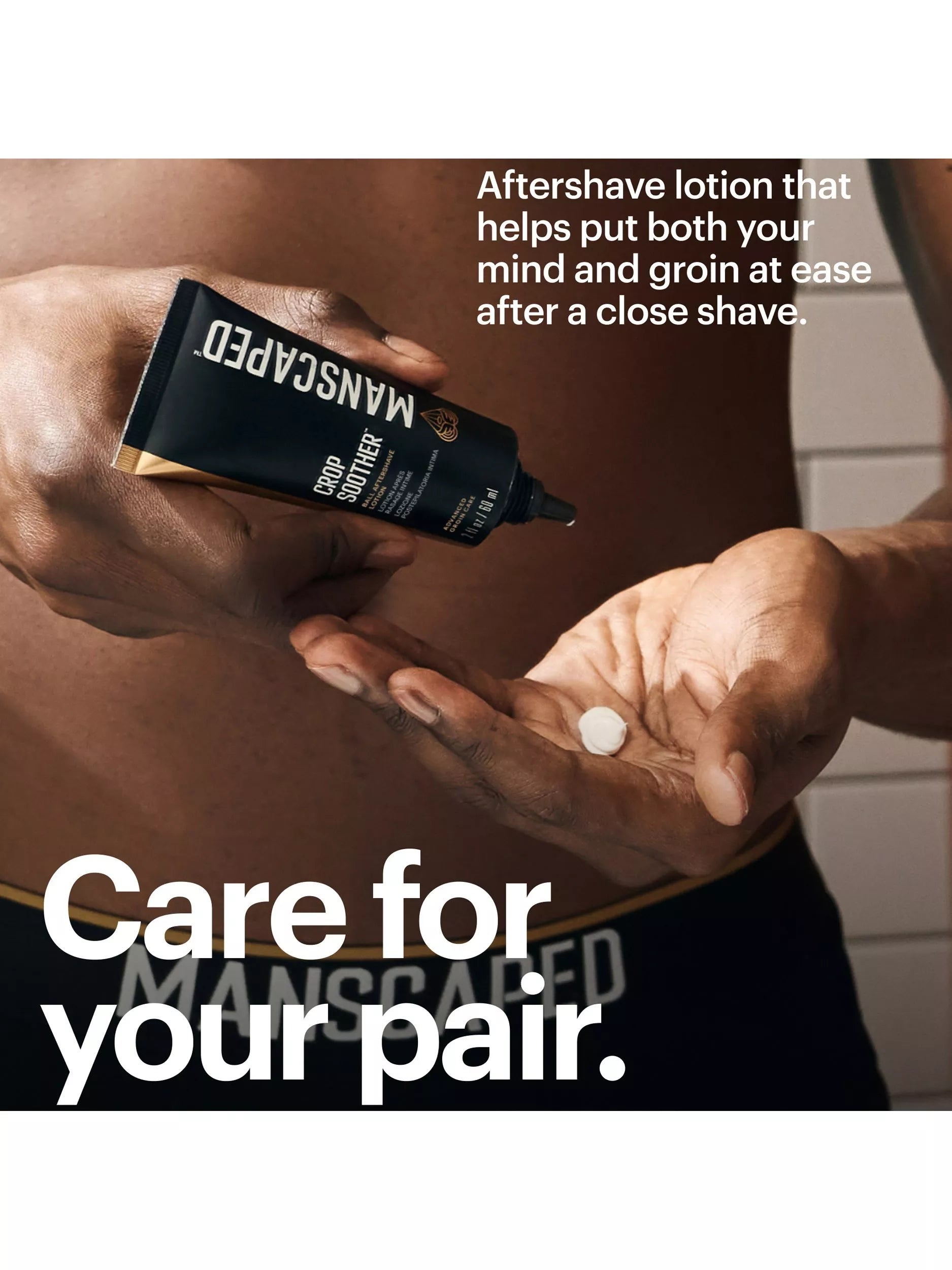 MANSCAPED post-shave lotion 59ml, imported from the UK