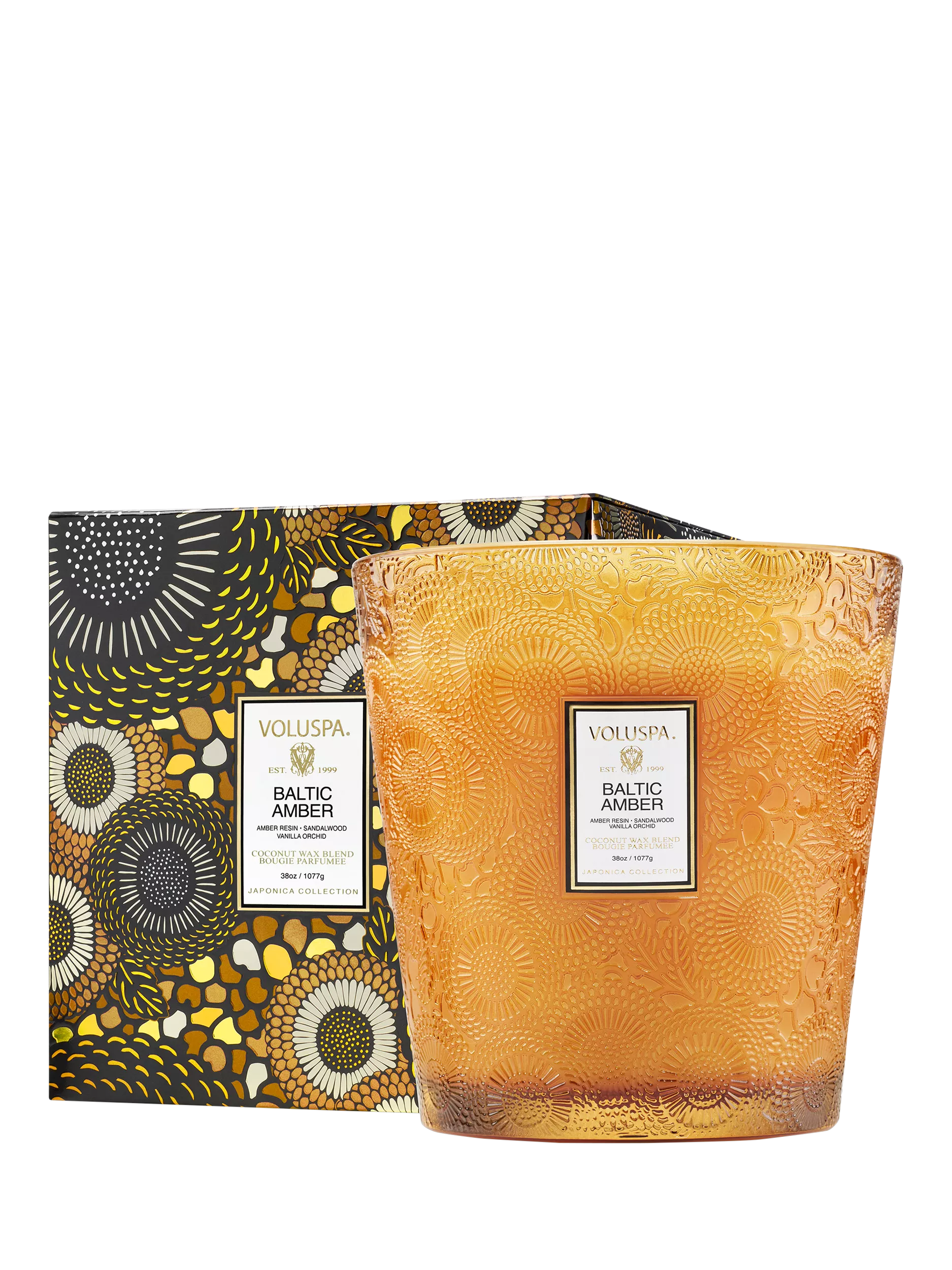 Voluspa Baltic Amber candle 1.1kg, imported from the UK