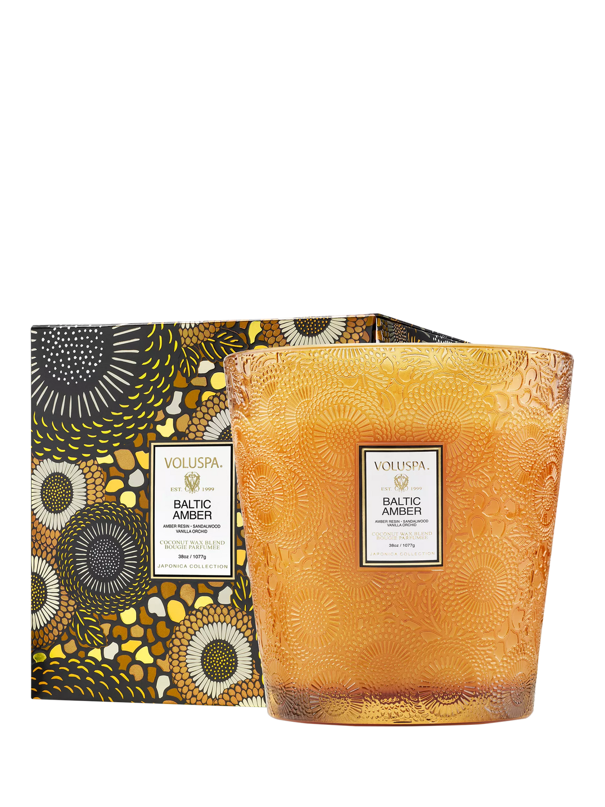 Voluspa Baltic Amber candle 1.1kg, imported from the UK