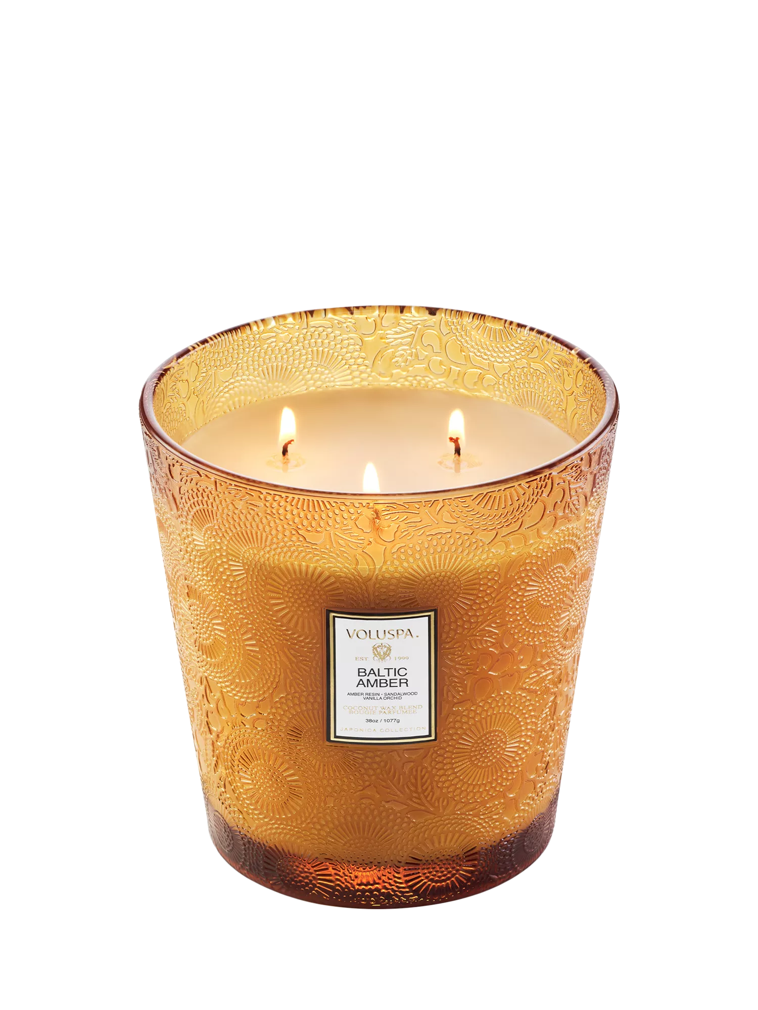 Voluspa Baltic Amber candle 1.1kg, imported from the UK