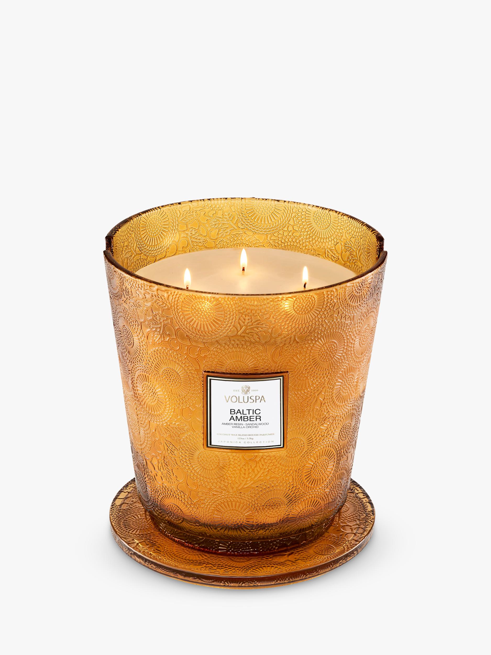 Voluspa Baltic Amber five wick candle 3.5kg, imported from the UK