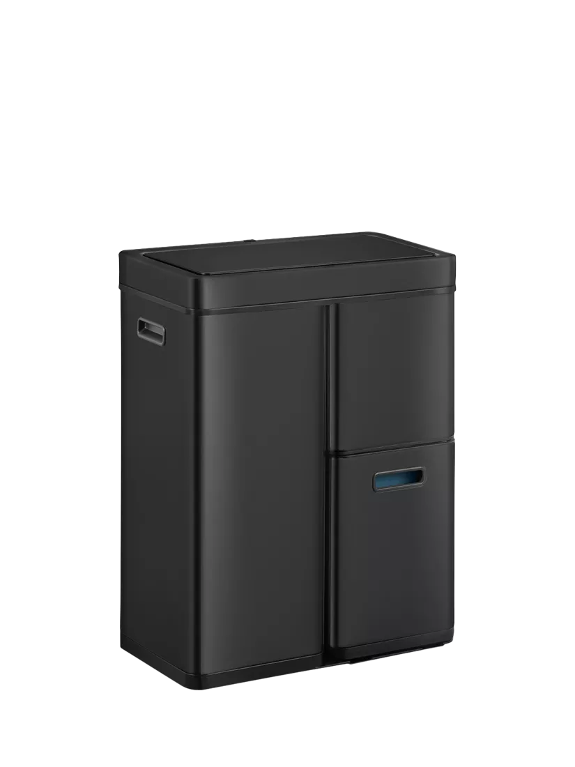 EKO stainless steel sensor bin 55L - British product