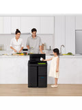EKO stainless steel sensor bin 55L - British product