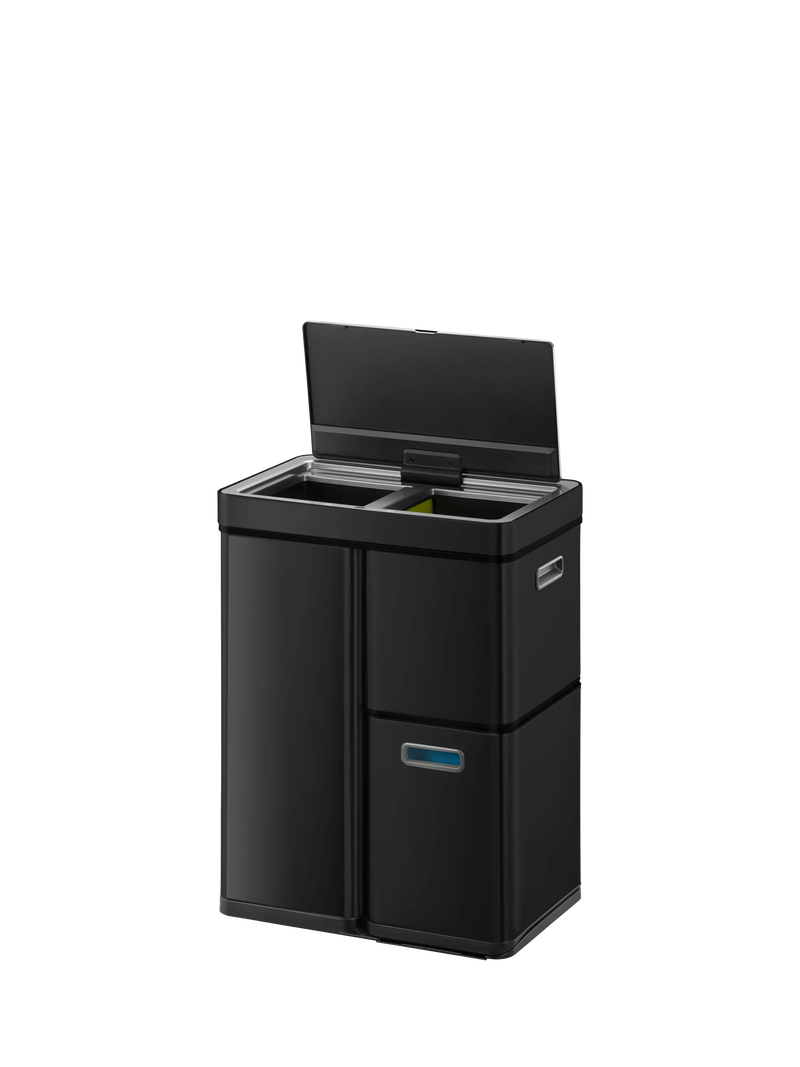 EKO stainless steel sensor bin 55L - British product