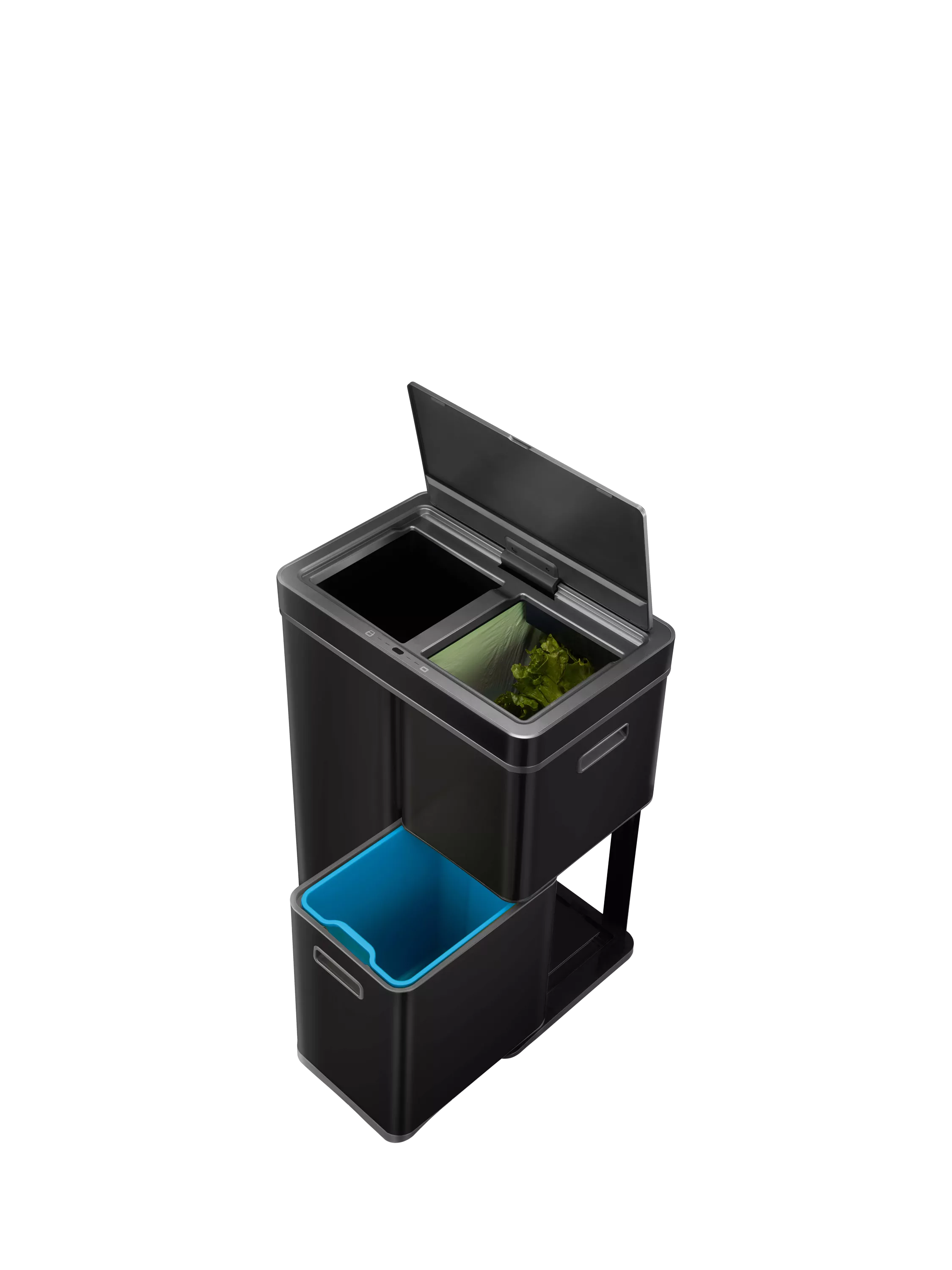 EKO stainless steel sensor bin 55L - British product