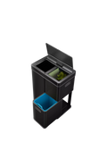 EKO stainless steel sensor bin 55L - British product
