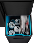EKO stainless steel sensor bin 55L - British product