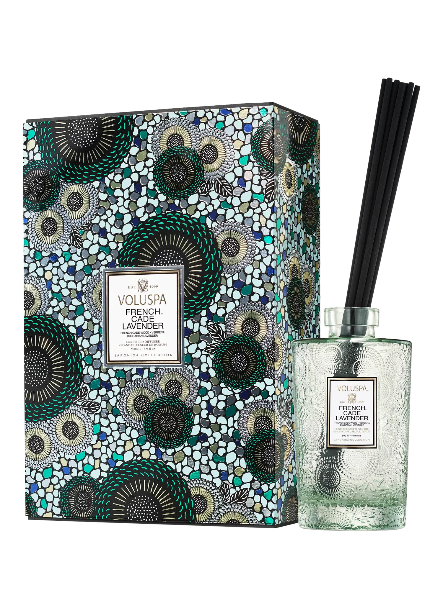 Voluspa French Cade reed diffuser 500ml - British product