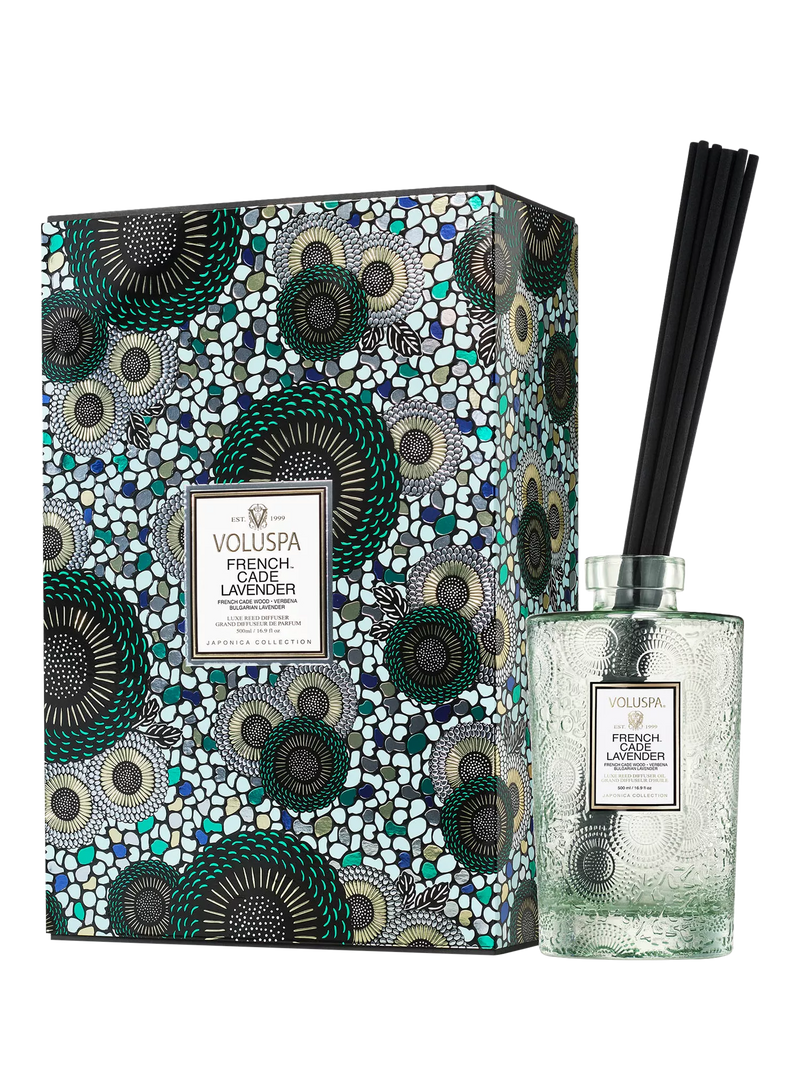 Voluspa French Cade reed diffuser 500ml - British product