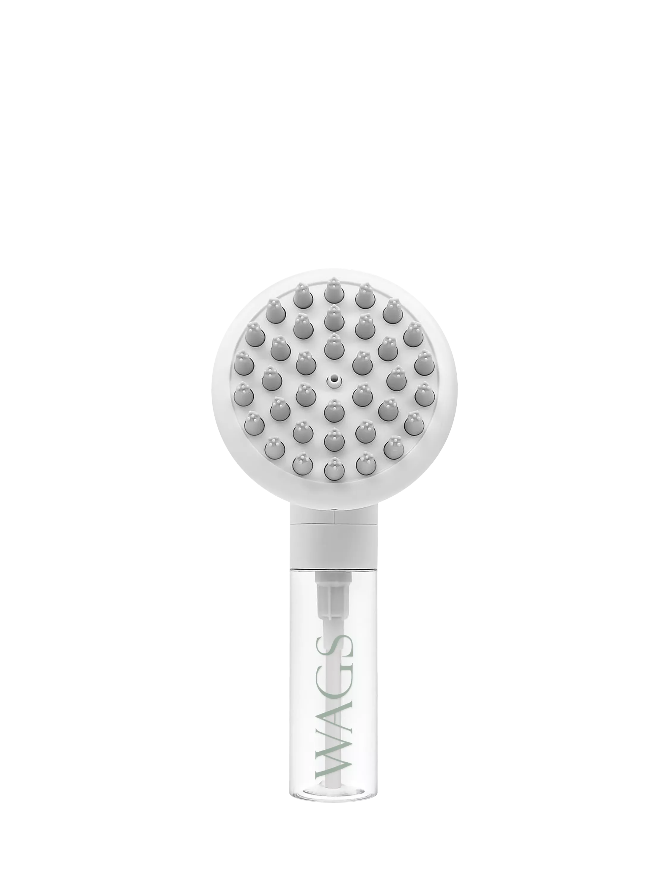 WAGS dog massage brush white (British brand)