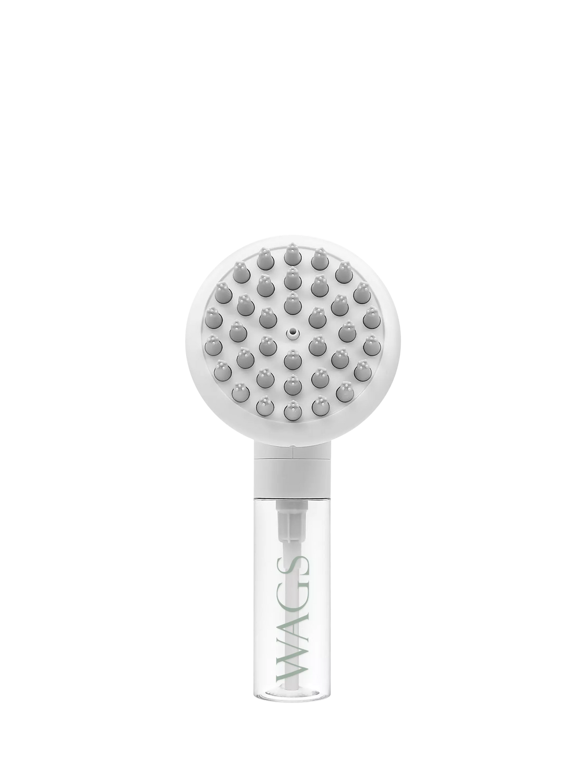 WAGS dog massage brush white (British brand)