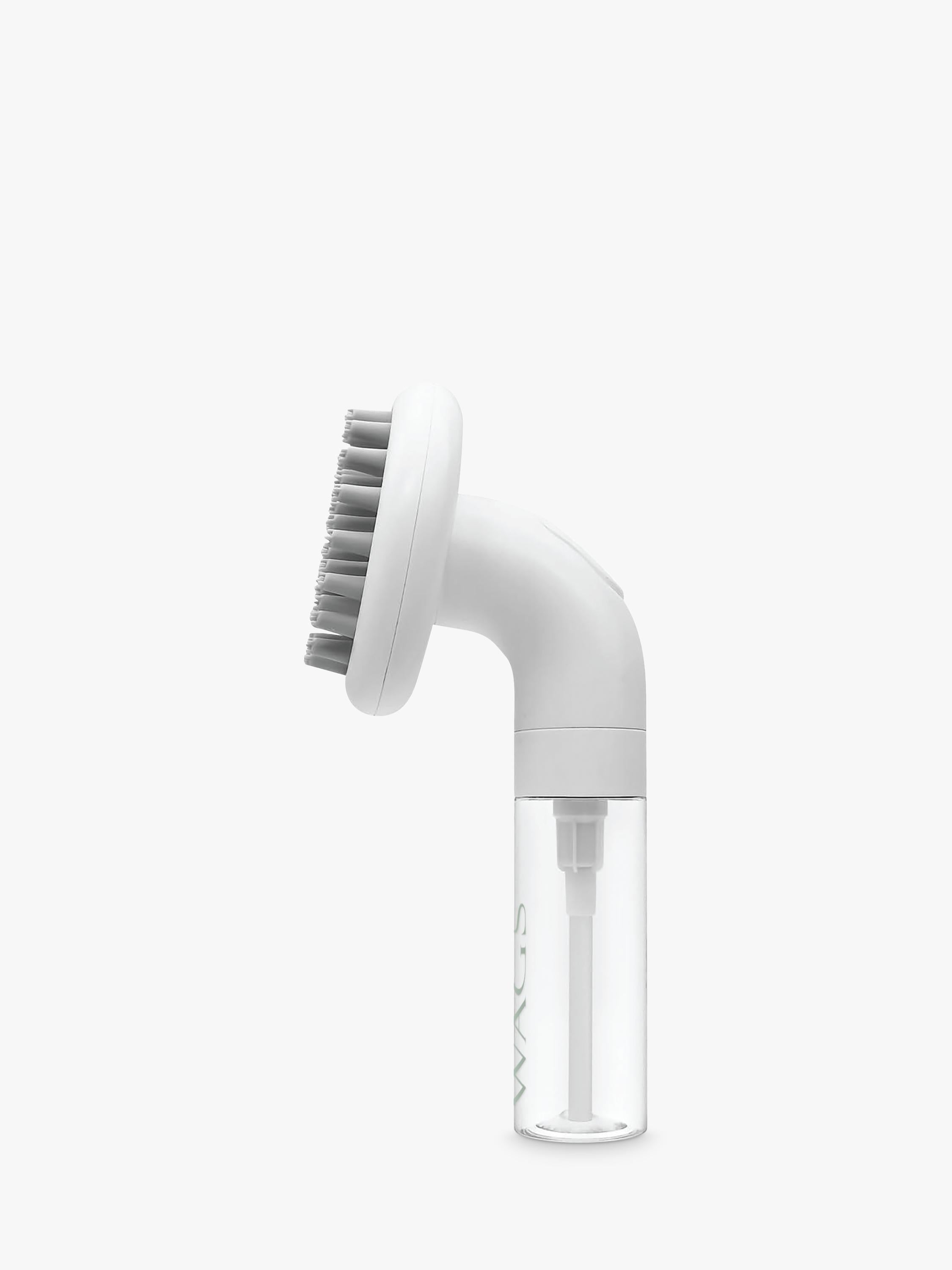 WAGS dog massage brush white (British brand)