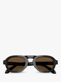 Armani Exchange oval sunglasses black frame AR8244, UK version