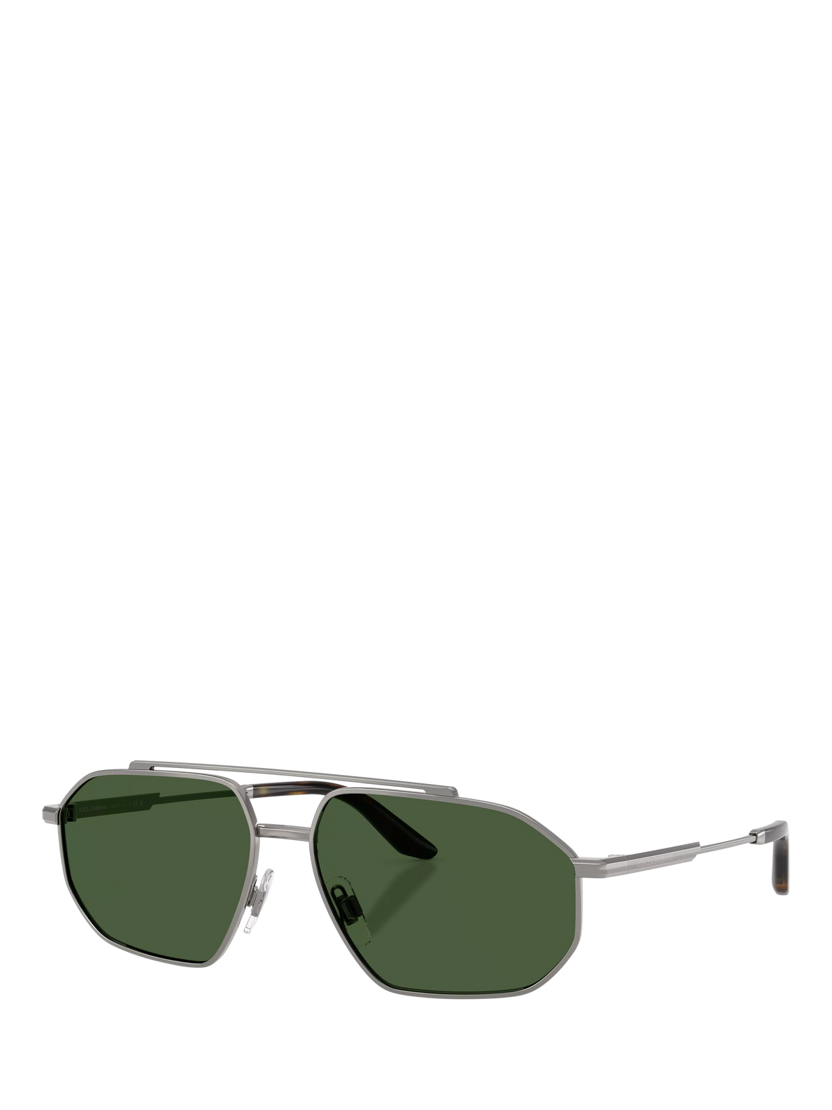 Dolce & Gabbana aviator sunglasses grey metal (British brand)
