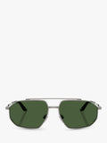 Dolce & Gabbana aviator sunglasses grey metal (British brand)