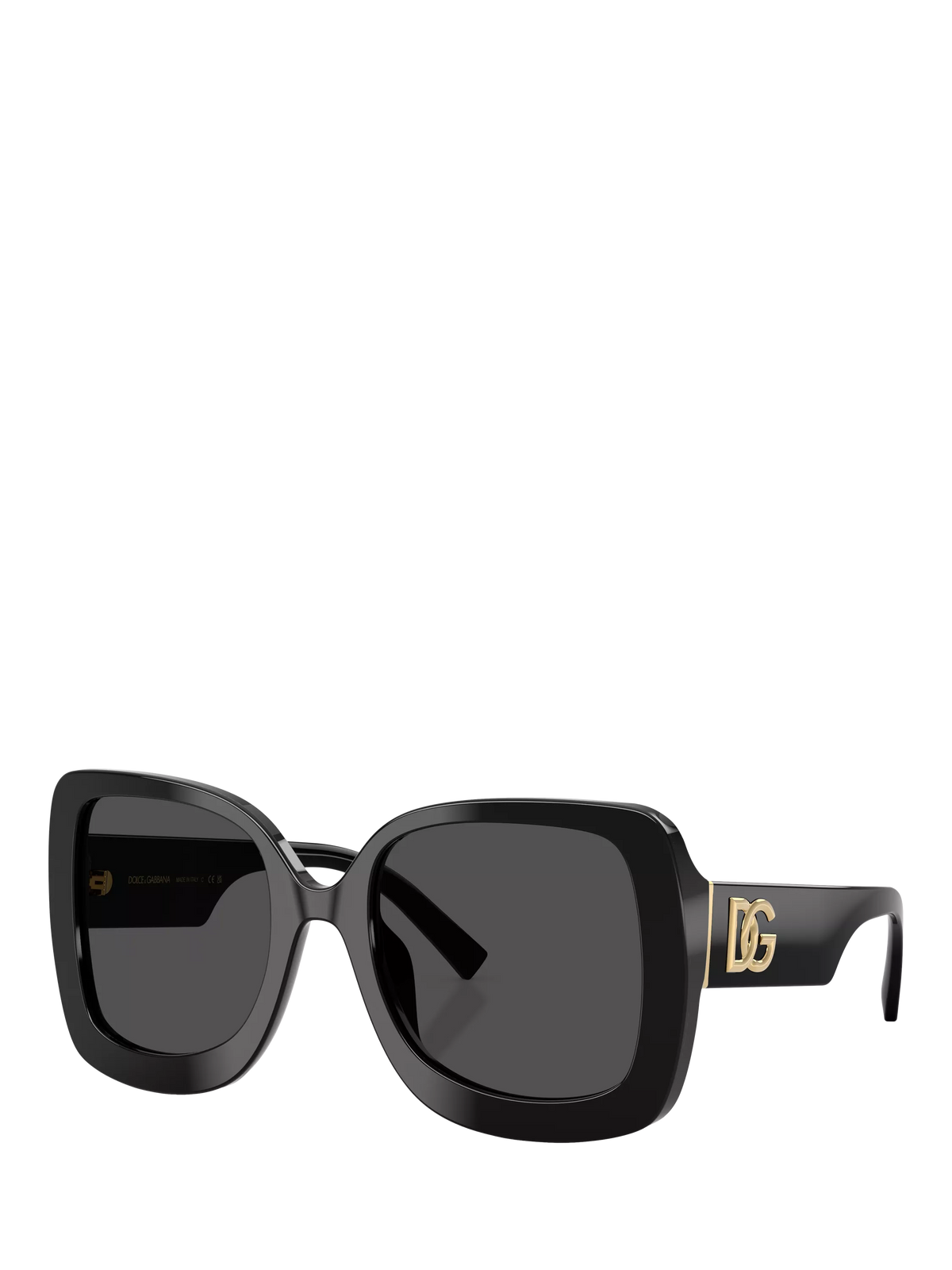Dolce Gabbana square sunglasses black grey - British product