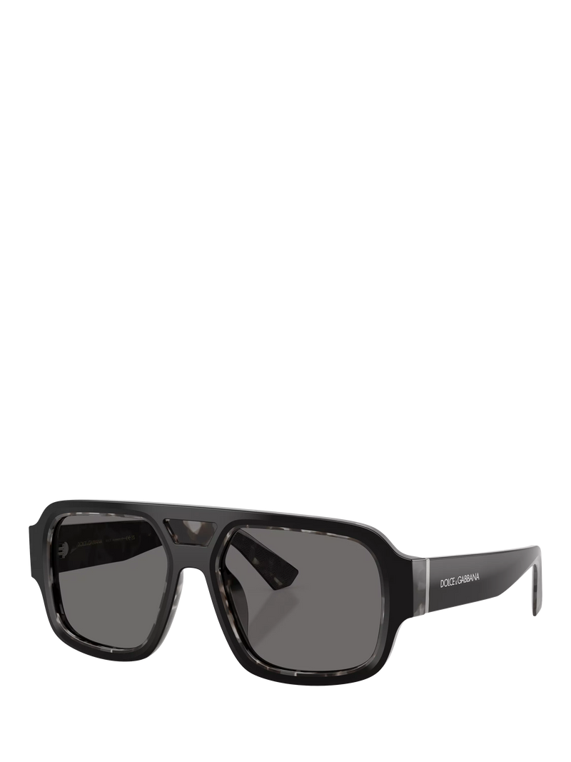 Dolce & Gabbana DG4516 square sunglasses black frame - British product