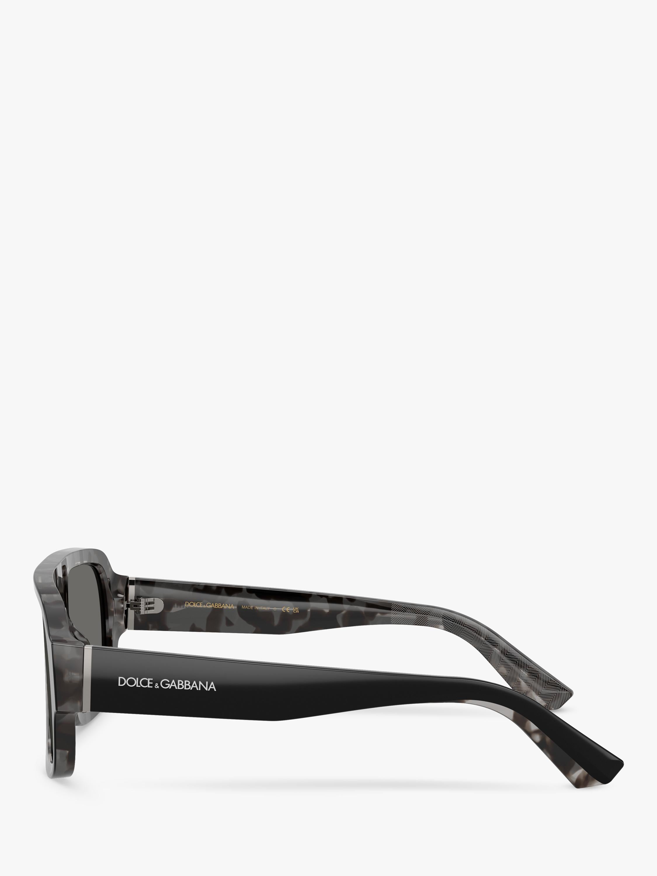 Dolce & Gabbana DG4516 square sunglasses black frame - British product