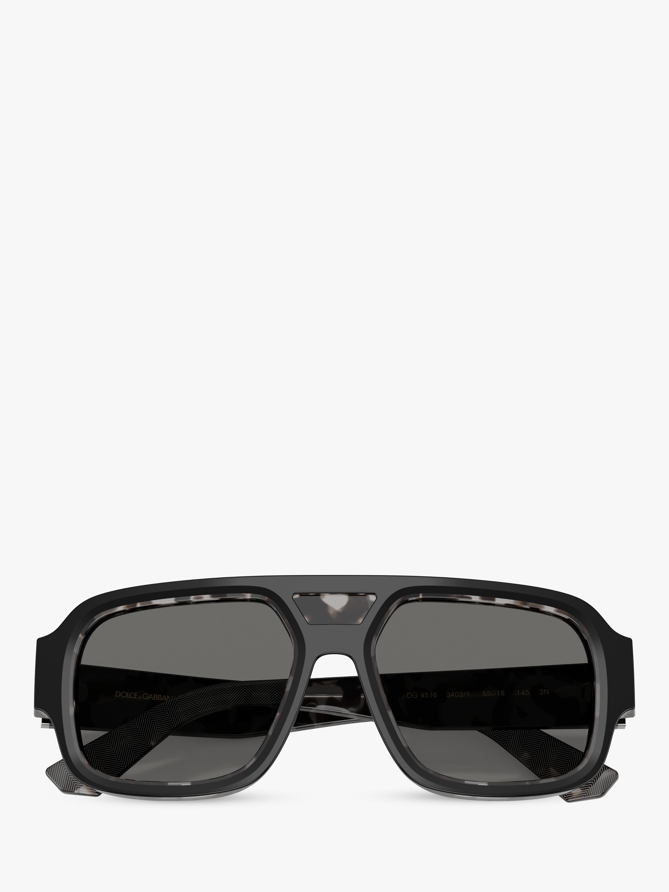 Dolce & Gabbana DG4516 square sunglasses black frame - British product