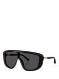 Dolce & Gabbana rectangular sunglasses black - British product