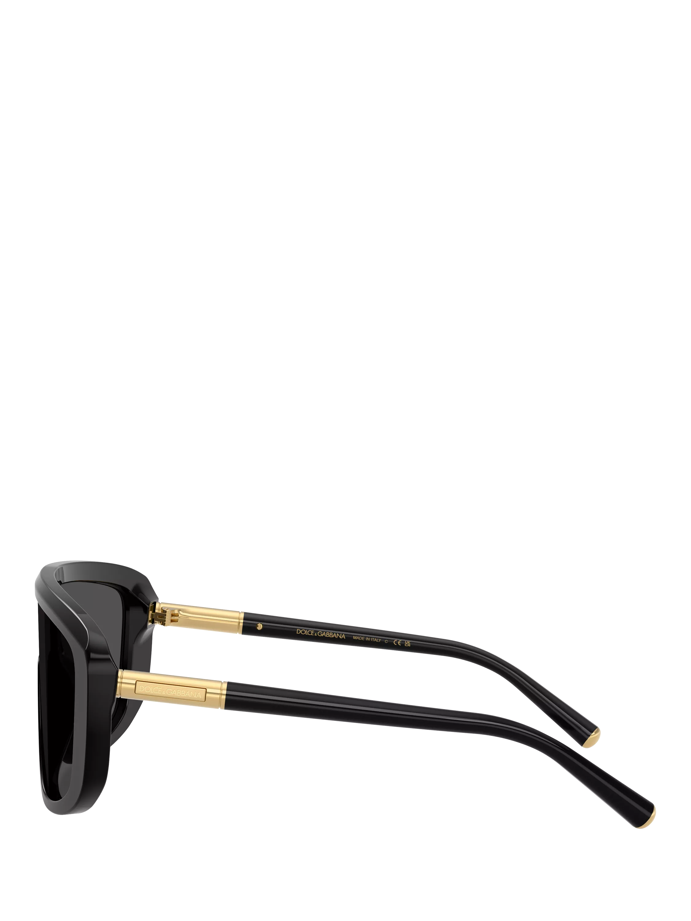 Dolce & Gabbana rectangular sunglasses black - British product