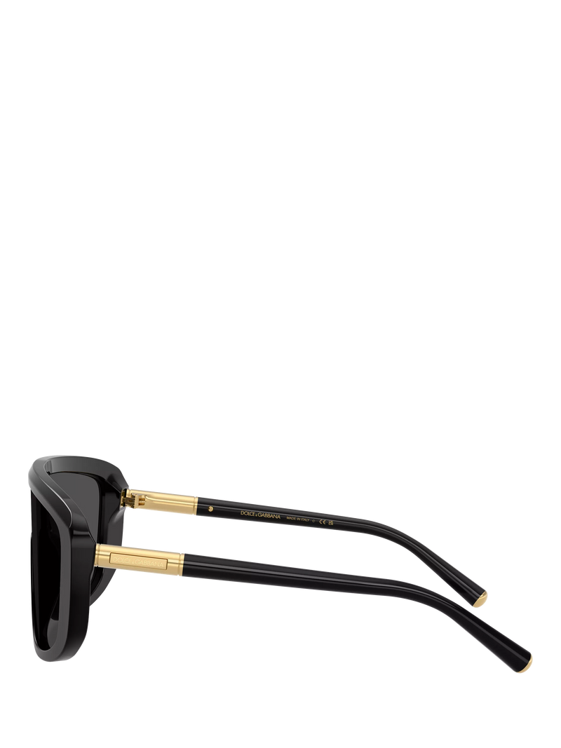 Dolce & Gabbana rectangular sunglasses black - British product