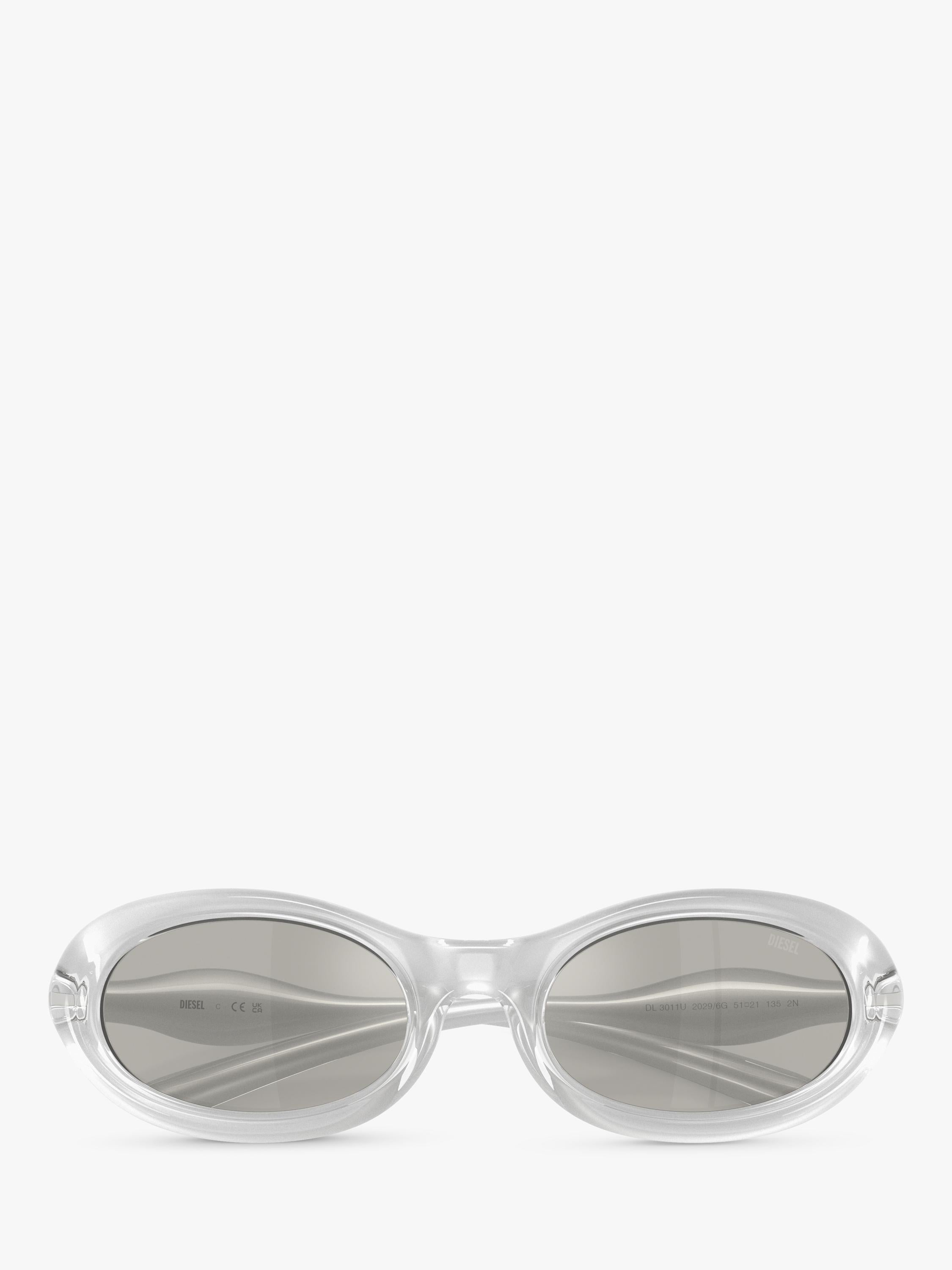 Diesel oval mirrored sunglasses, UK version
