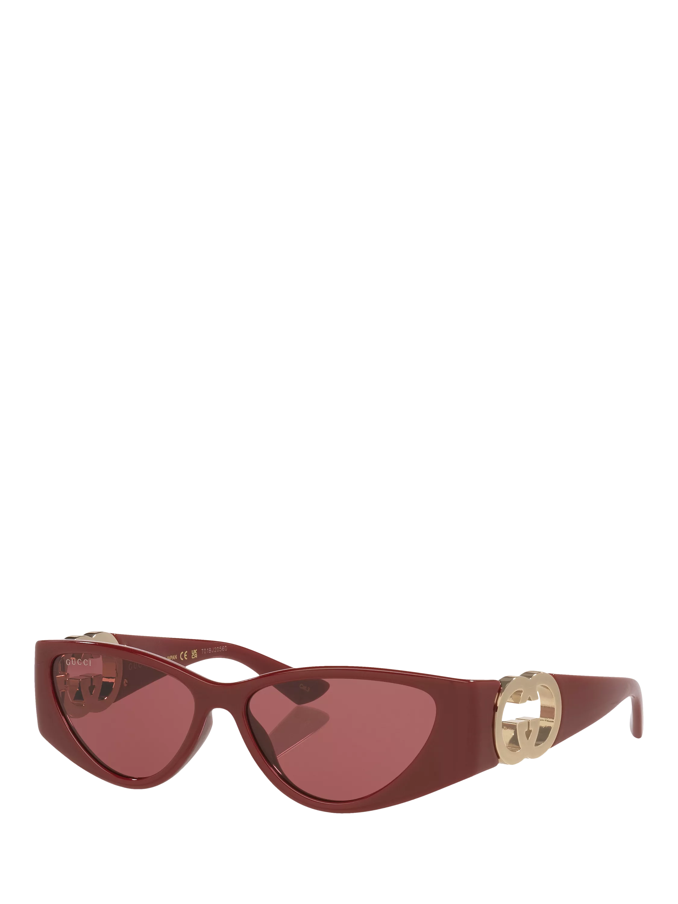 Gucci Women's Cat Eye Sunglasses - Black Frame