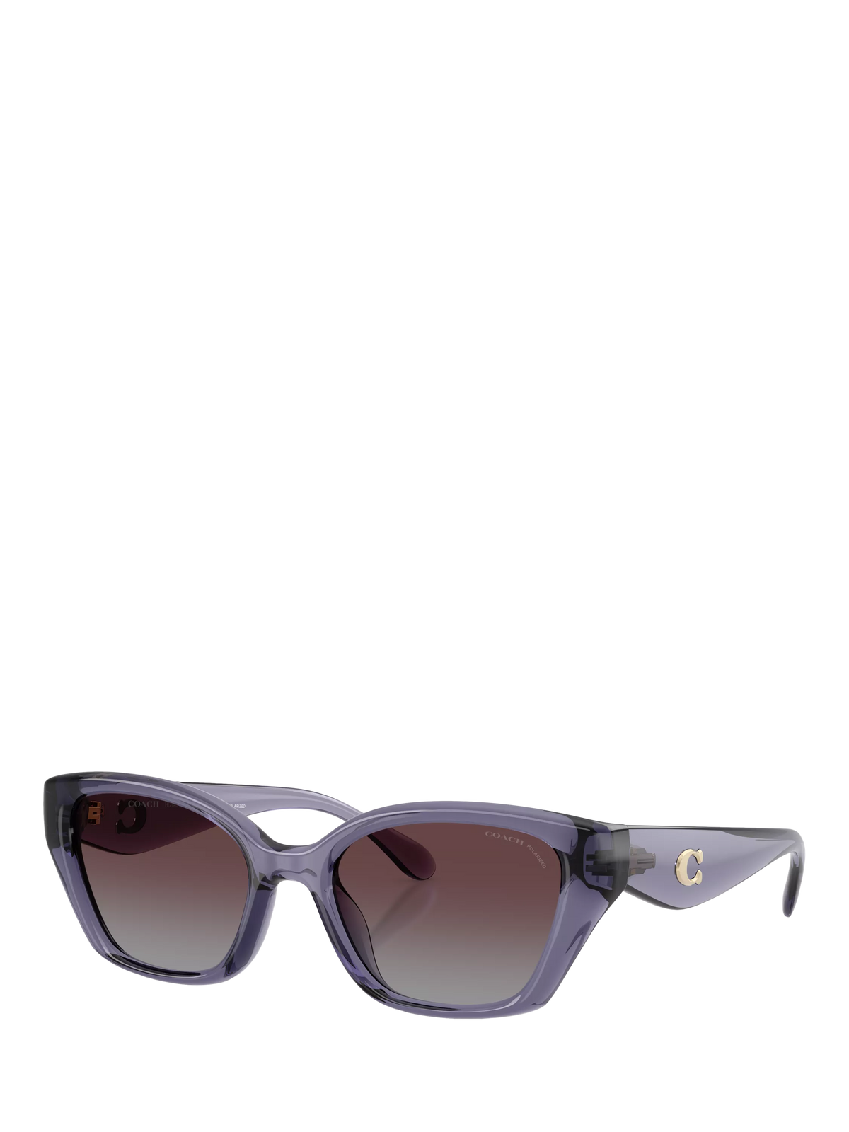 Coach polarised gradient irregular sunglasses 53mm (British brand)