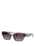 Coach polarised gradient irregular sunglasses 53mm (British brand)