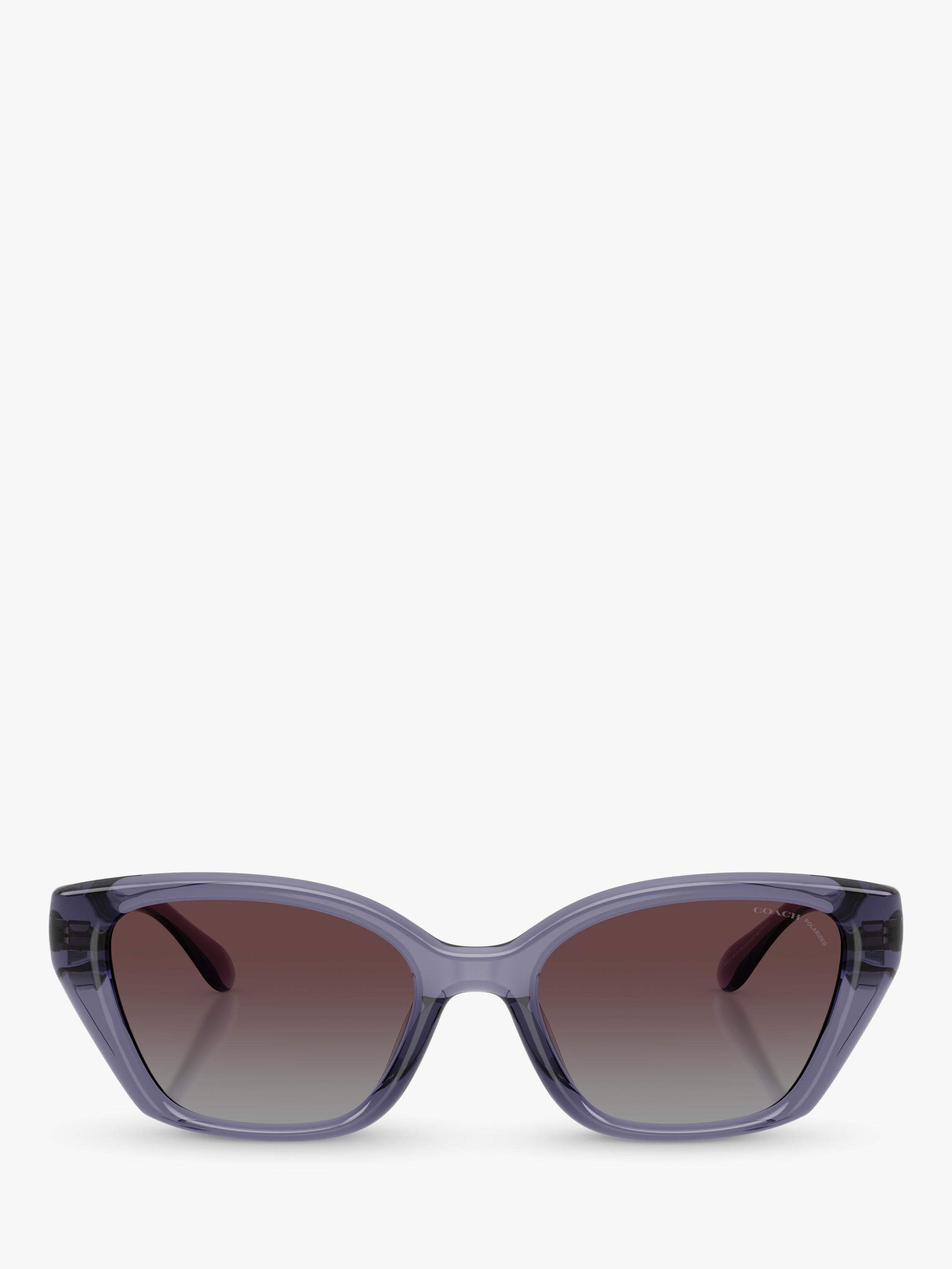 Coach polarised gradient irregular sunglasses 53mm (British brand)