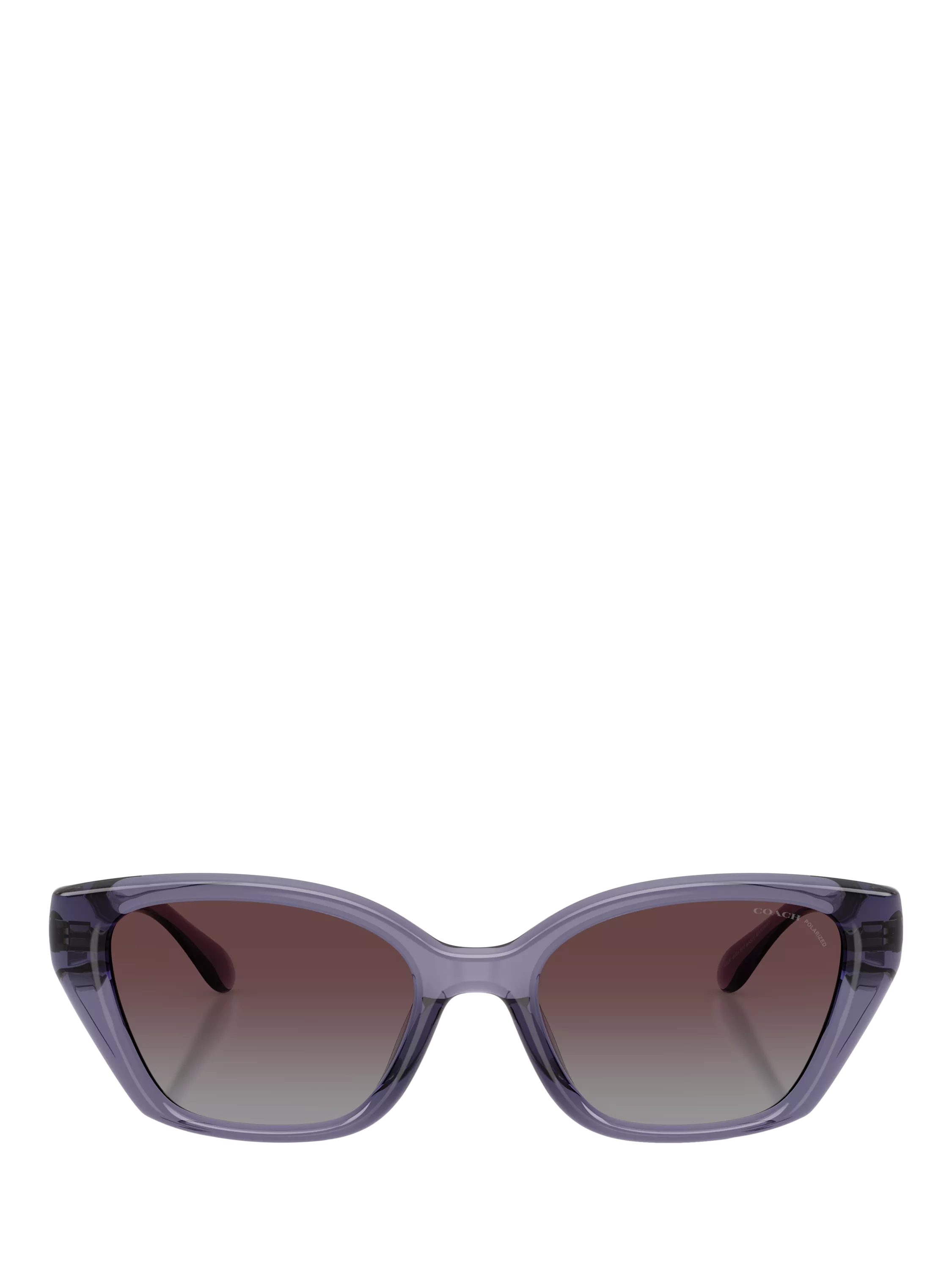 Coach polarised gradient irregular sunglasses 53mm (British brand)
