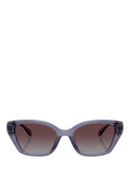 Coach polarised gradient irregular sunglasses 53mm (British brand)