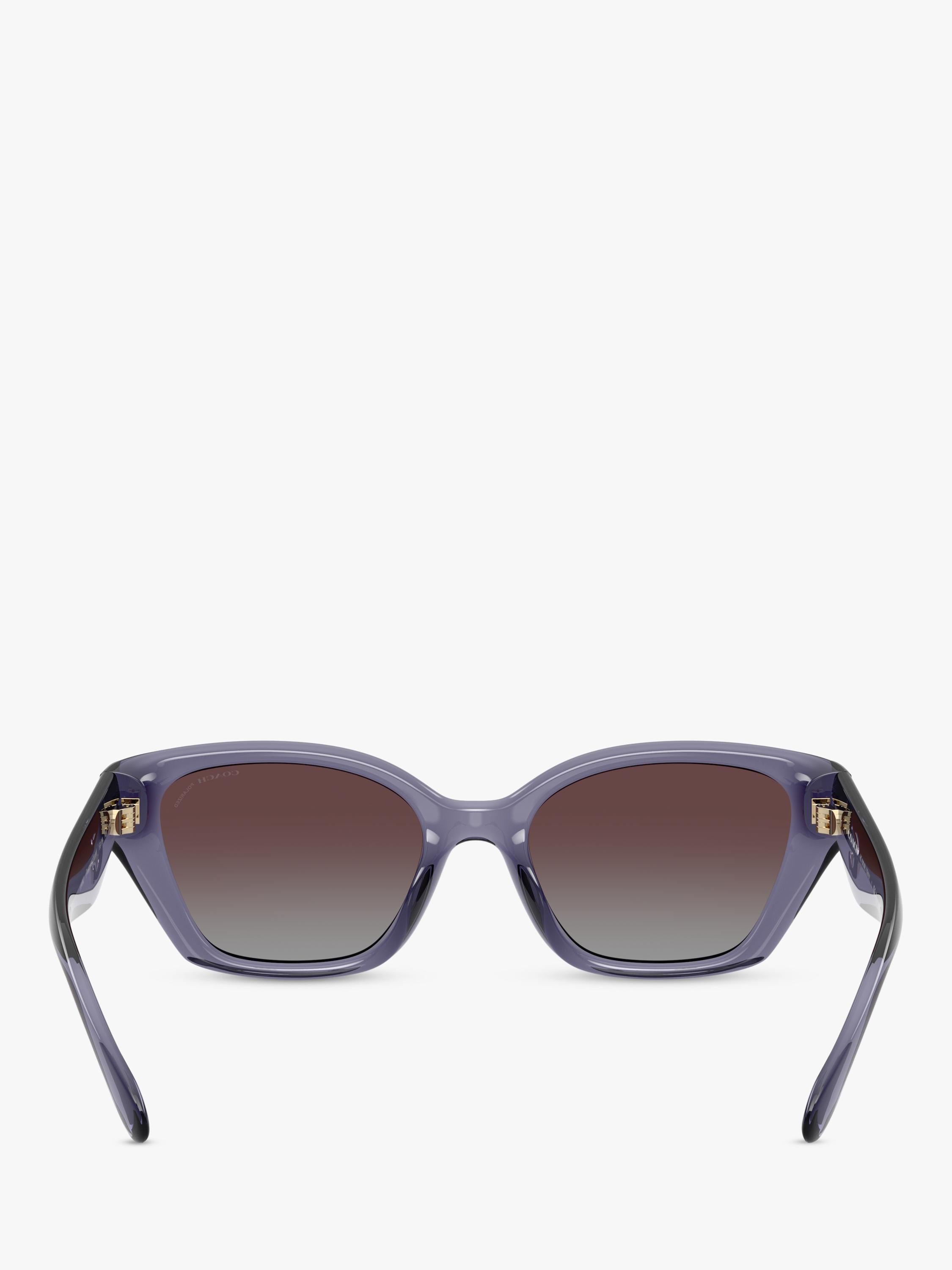 Coach polarised gradient irregular sunglasses 53mm (British brand)