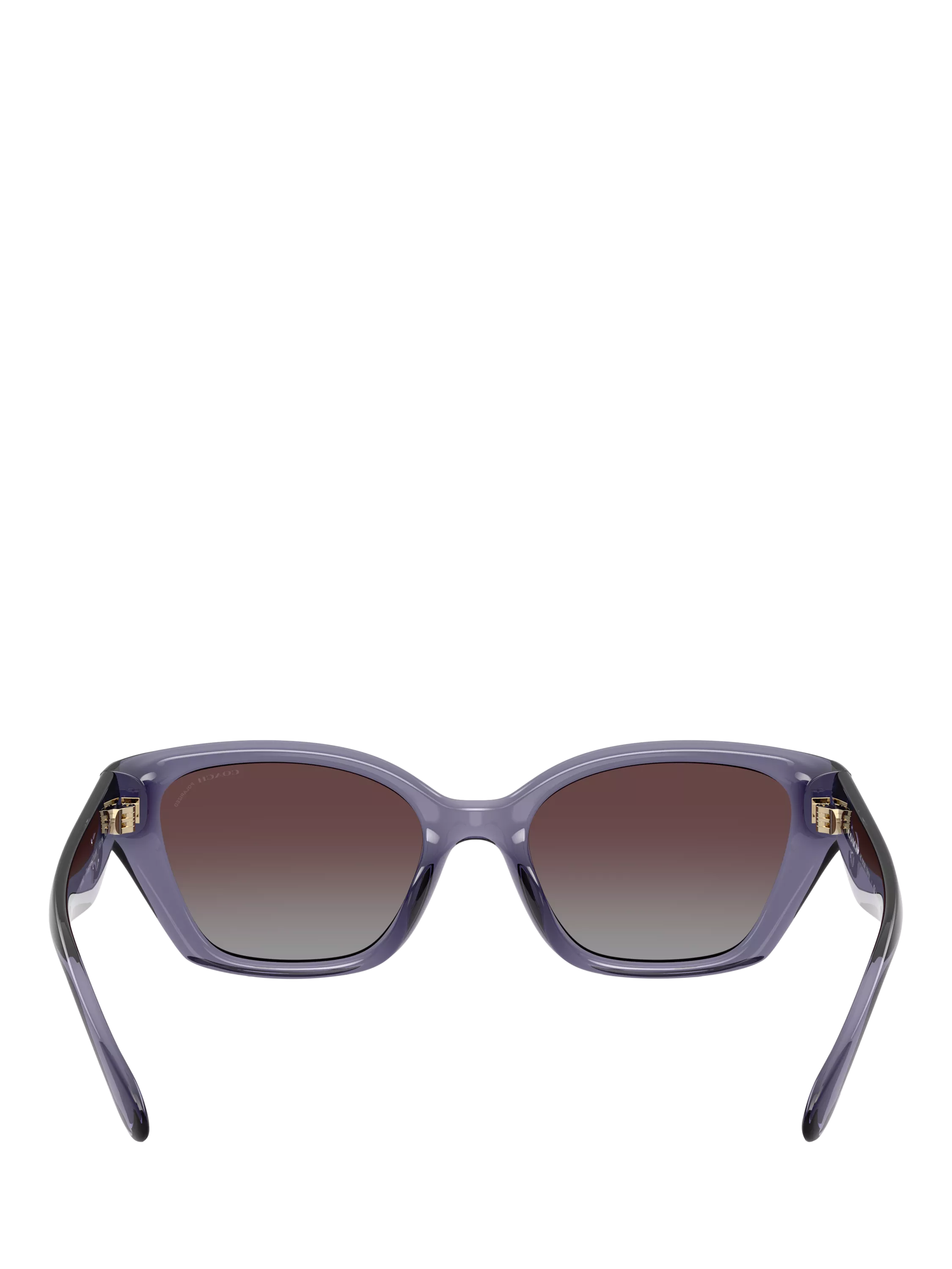 Coach polarised gradient irregular sunglasses 53mm (British brand)