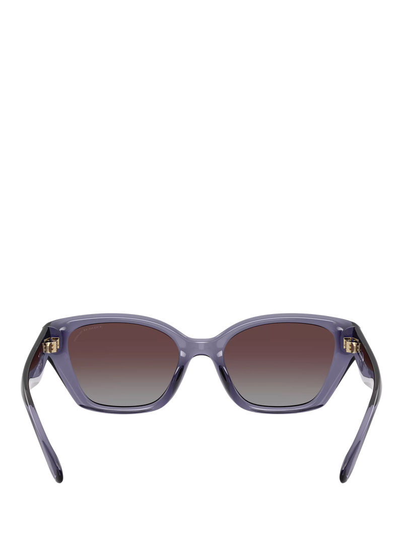Coach polarised gradient irregular sunglasses 53mm (British brand)