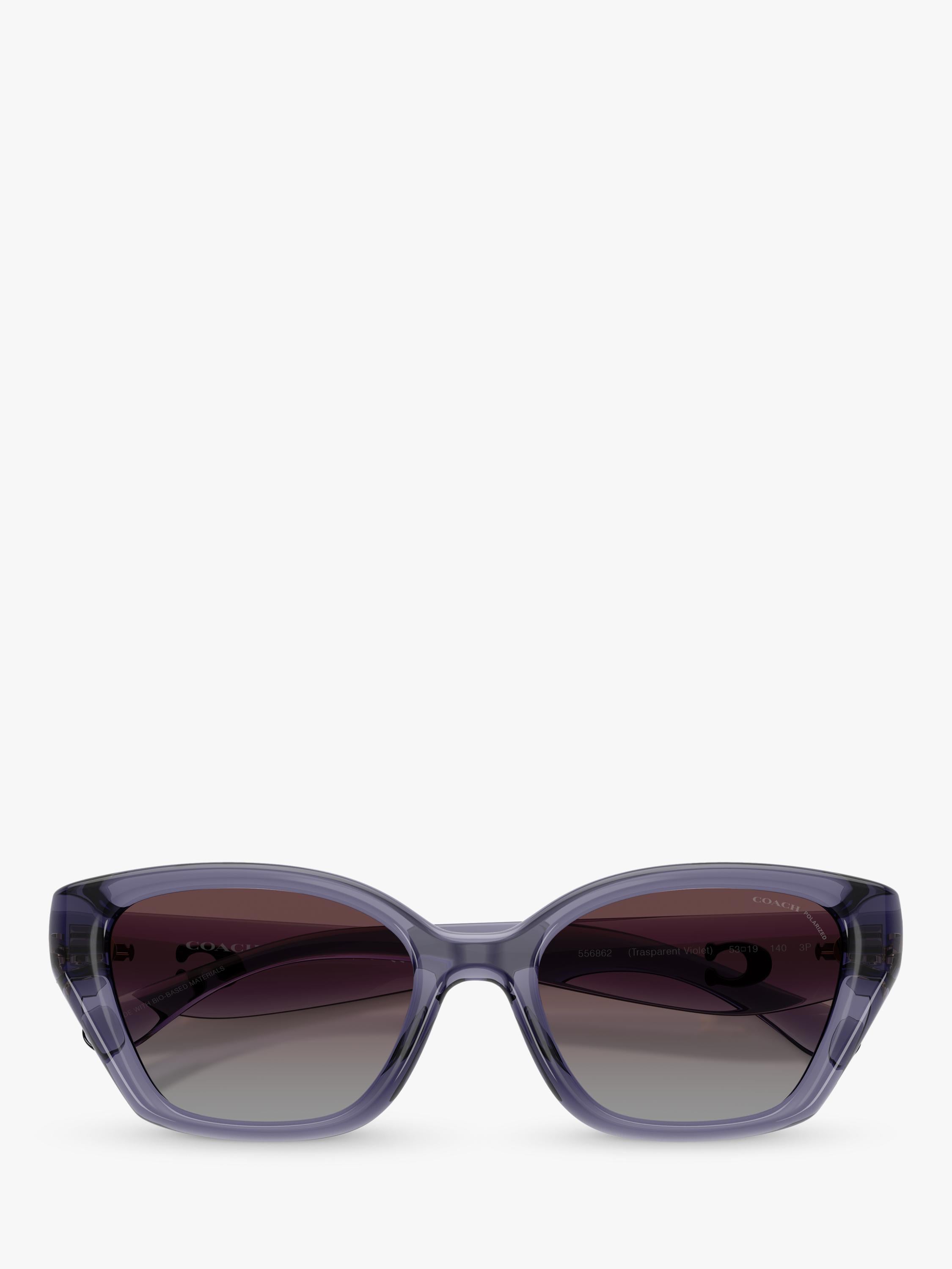 Coach polarised gradient irregular sunglasses 53mm (British brand)