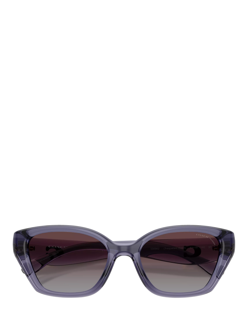Coach polarised gradient irregular sunglasses 53mm (British brand)