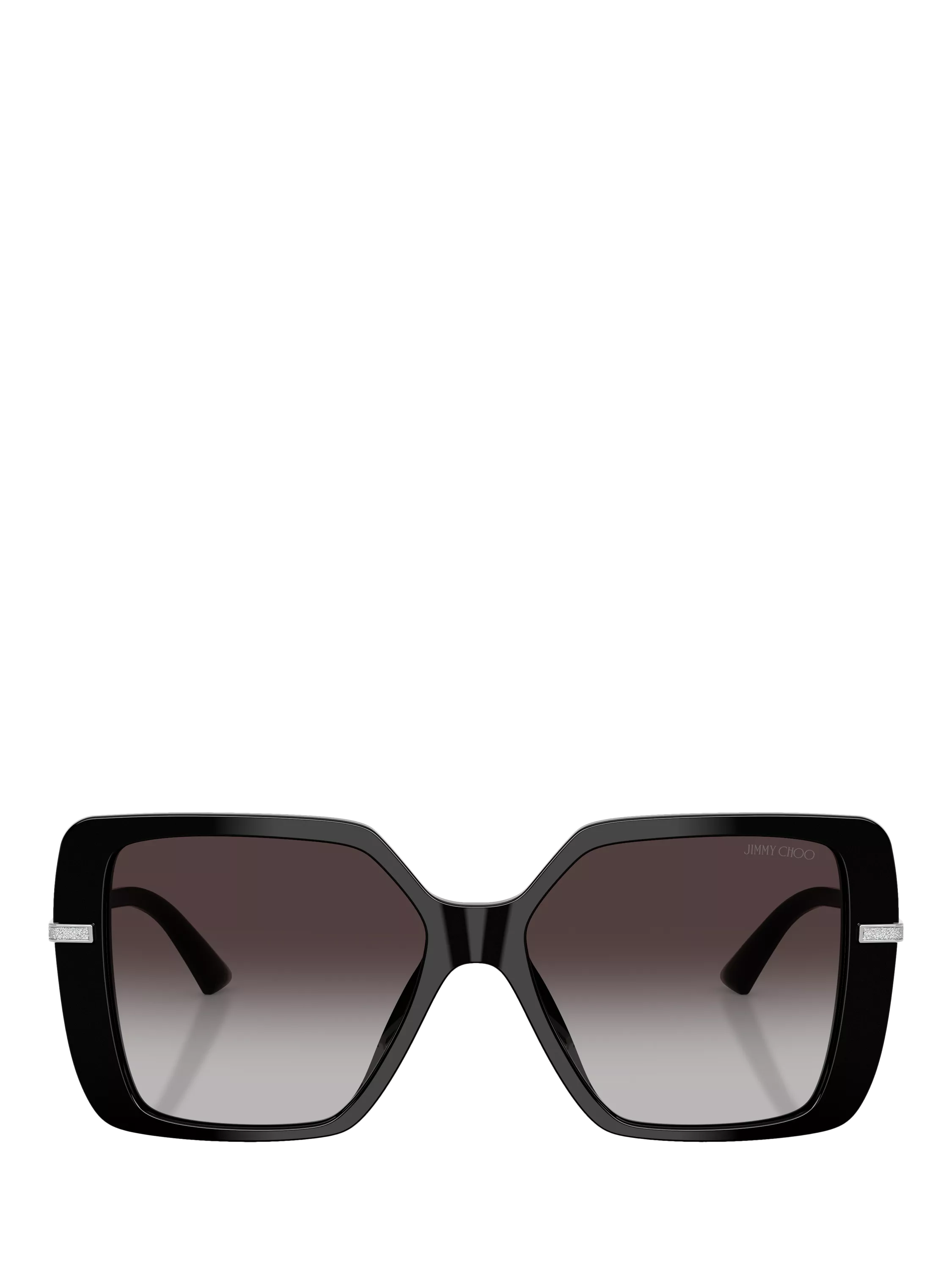 Jimmy Choo square sunglasses black grey gradient - British product