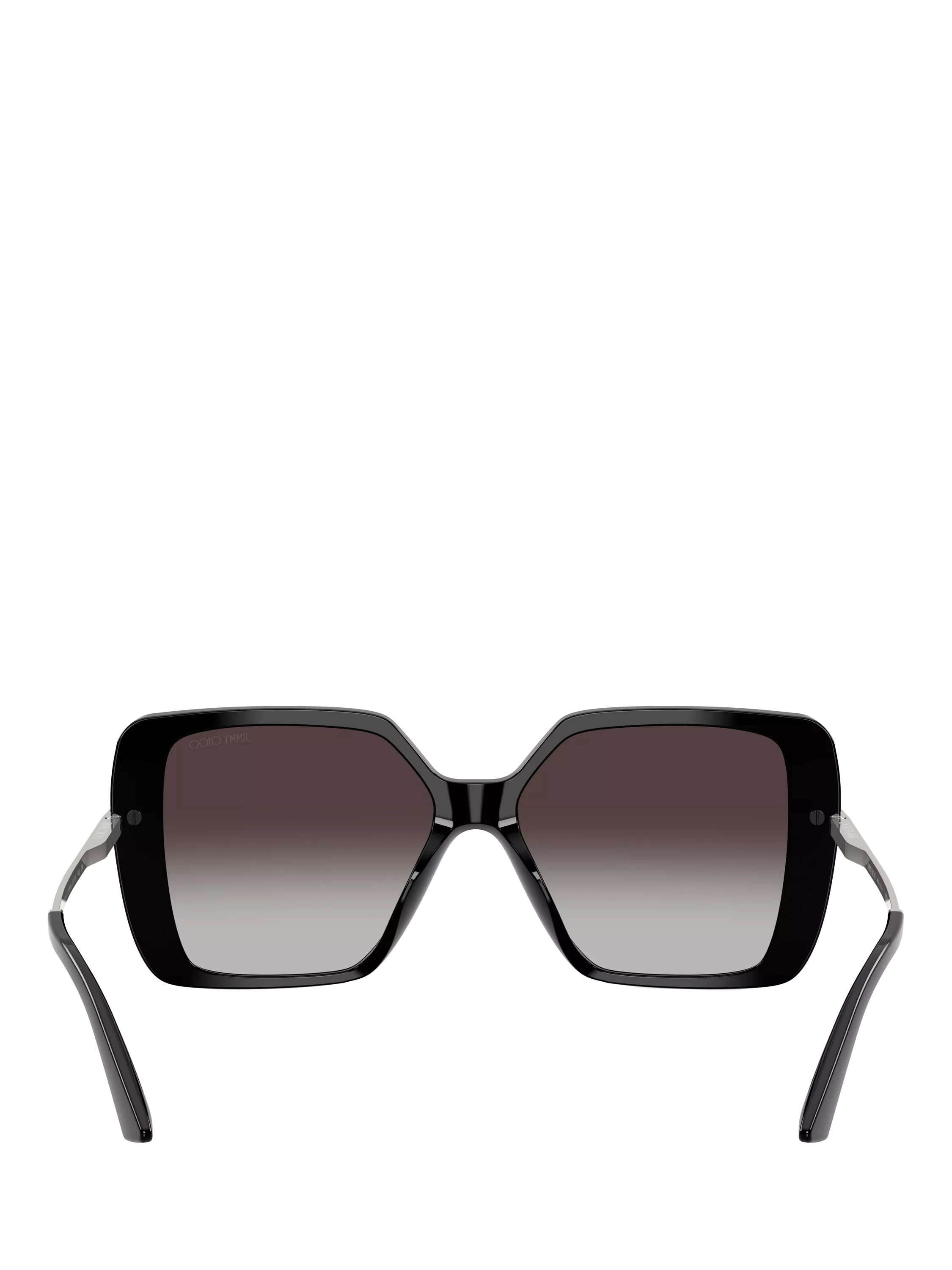 Jimmy Choo square sunglasses black grey gradient - British product